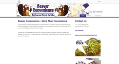 Desktop Screenshot of beaverconvenience.ca